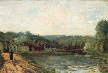 Ufer der Seine in Bougival